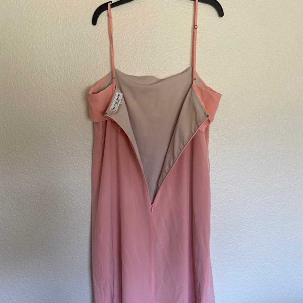 Apiece Apart baby pink strap midi dress, size 2 - image 4