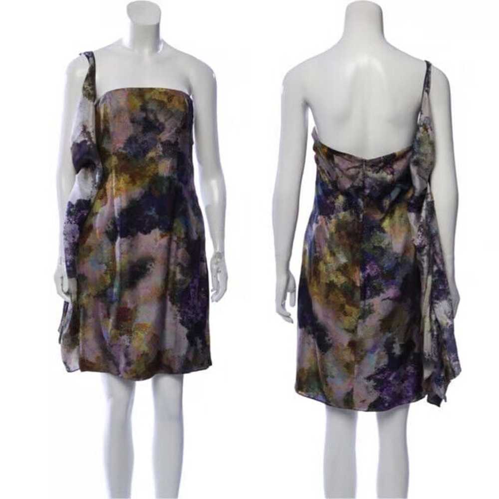 Sachin & Babi Vicki Asymmetric Silk Dress One Sho… - image 5