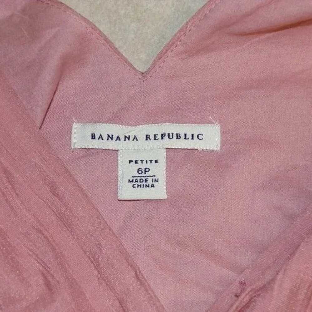 NWOT Banana Republic Silk Blend Knotted Strap Dre… - image 8