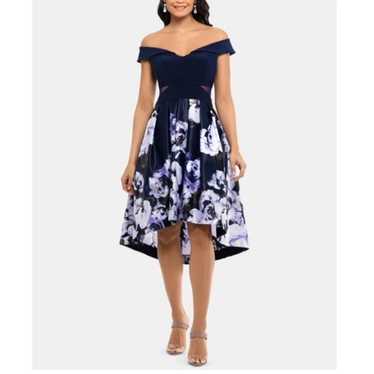 Xscape Fit and Flare Floral Dress
