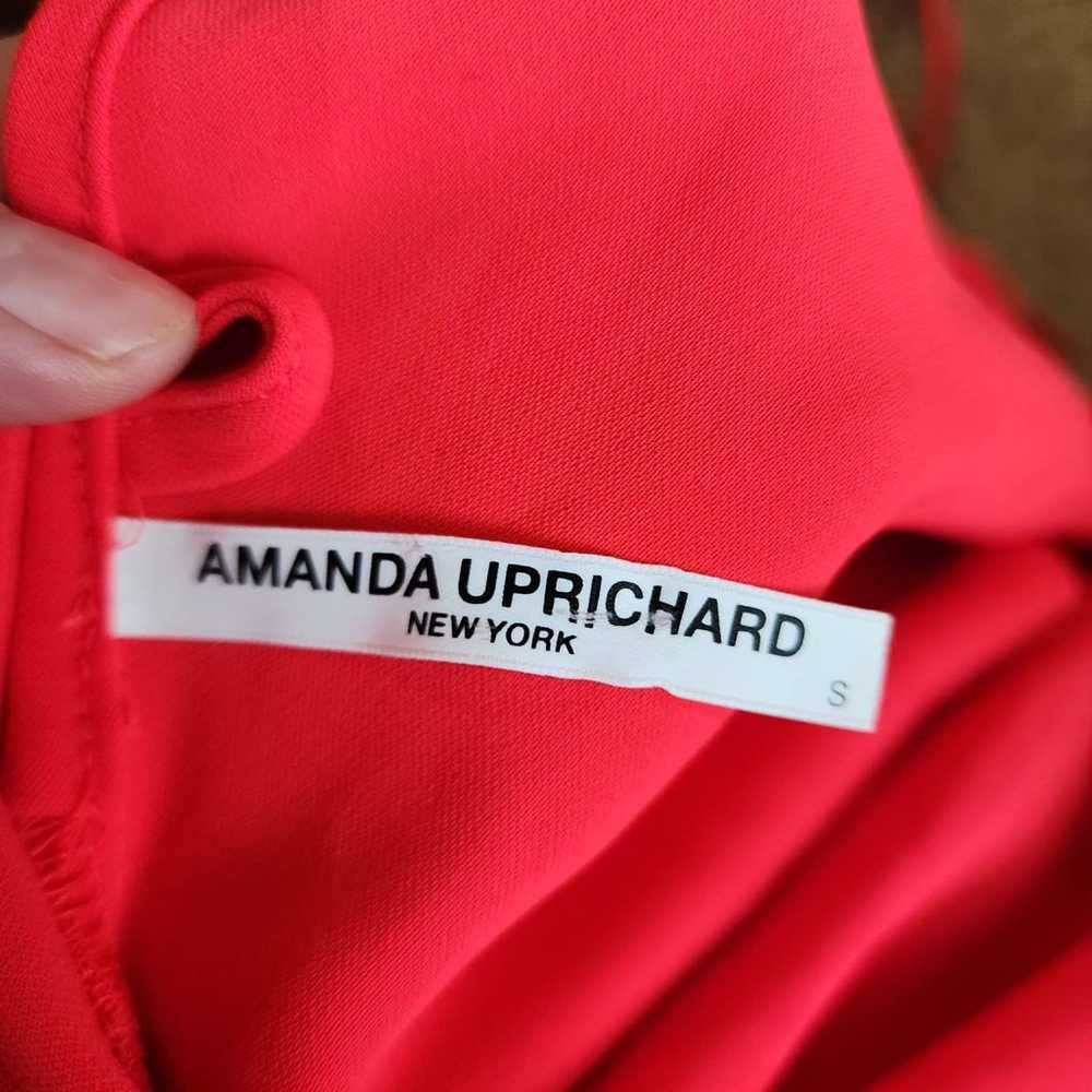 Amanda Uprichard Janet Dress in Crimson size small - image 7
