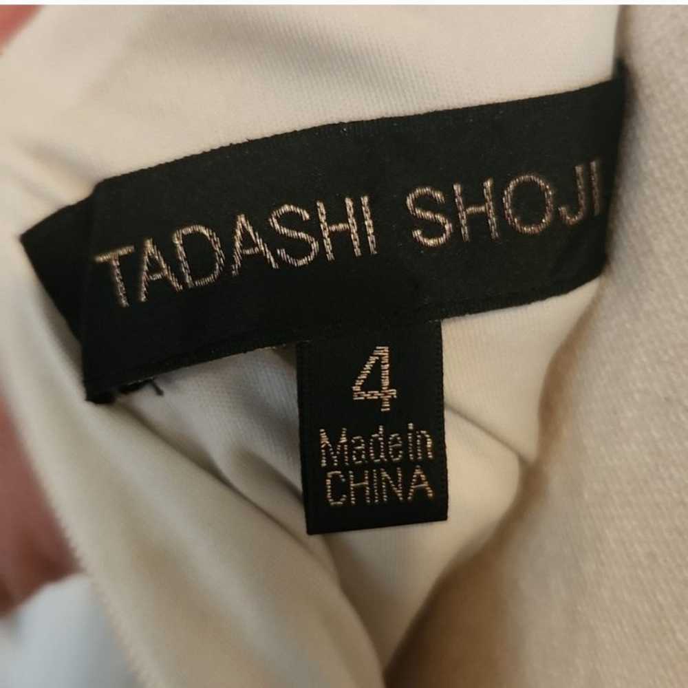 Tadashi Shoji Lace and Tulle Sheath Ivory Dress S… - image 3