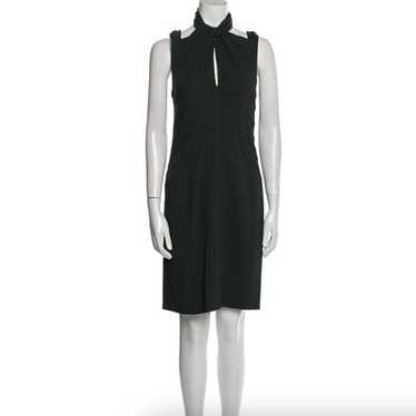 Barbara Bui Shift Dress Halter / Mock Neck Sleeve… - image 1