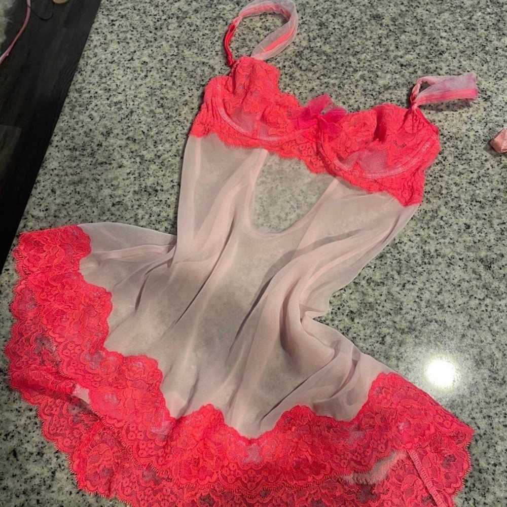victoria’s secret pink slip dress - image 1