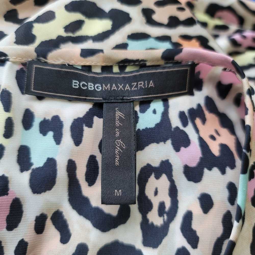 BCBGMaxazria Women’s Long Maxi Gown Dress Leopard… - image 11