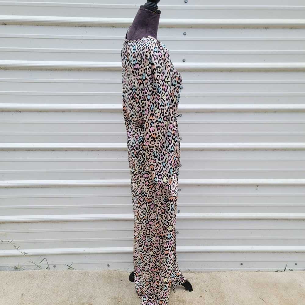 BCBGMaxazria Women’s Long Maxi Gown Dress Leopard… - image 5