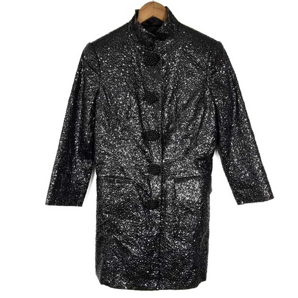 ECCOCI Black Sequin Sheath Dress & Jacket 2 Piece… - image 4
