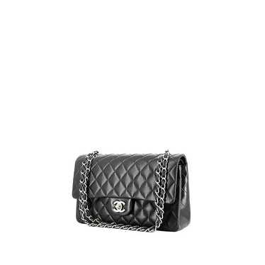 Chanel Timeless Classic handbag in navy blue quil… - image 1