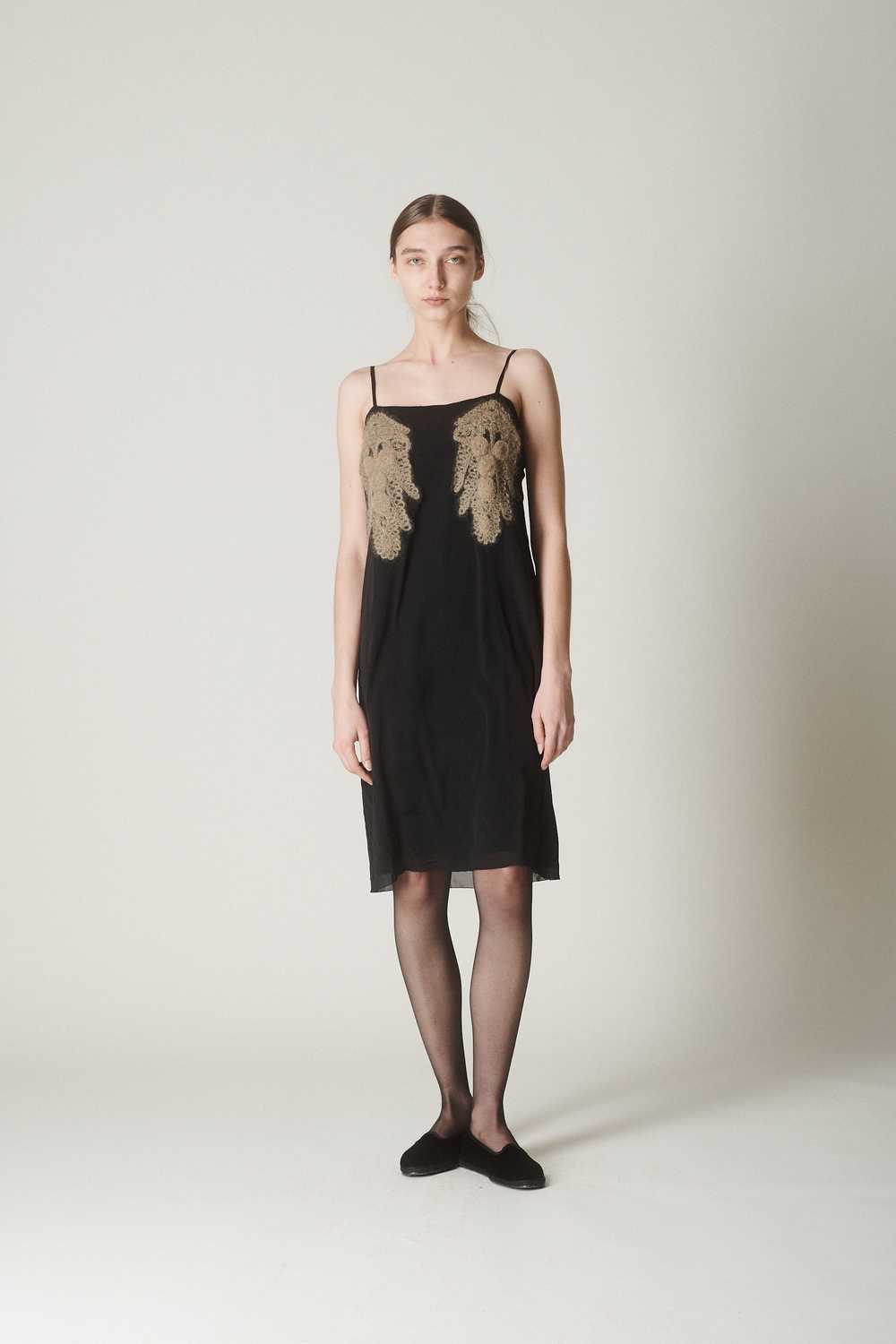 Knit Aplique Prada Dress - image 1