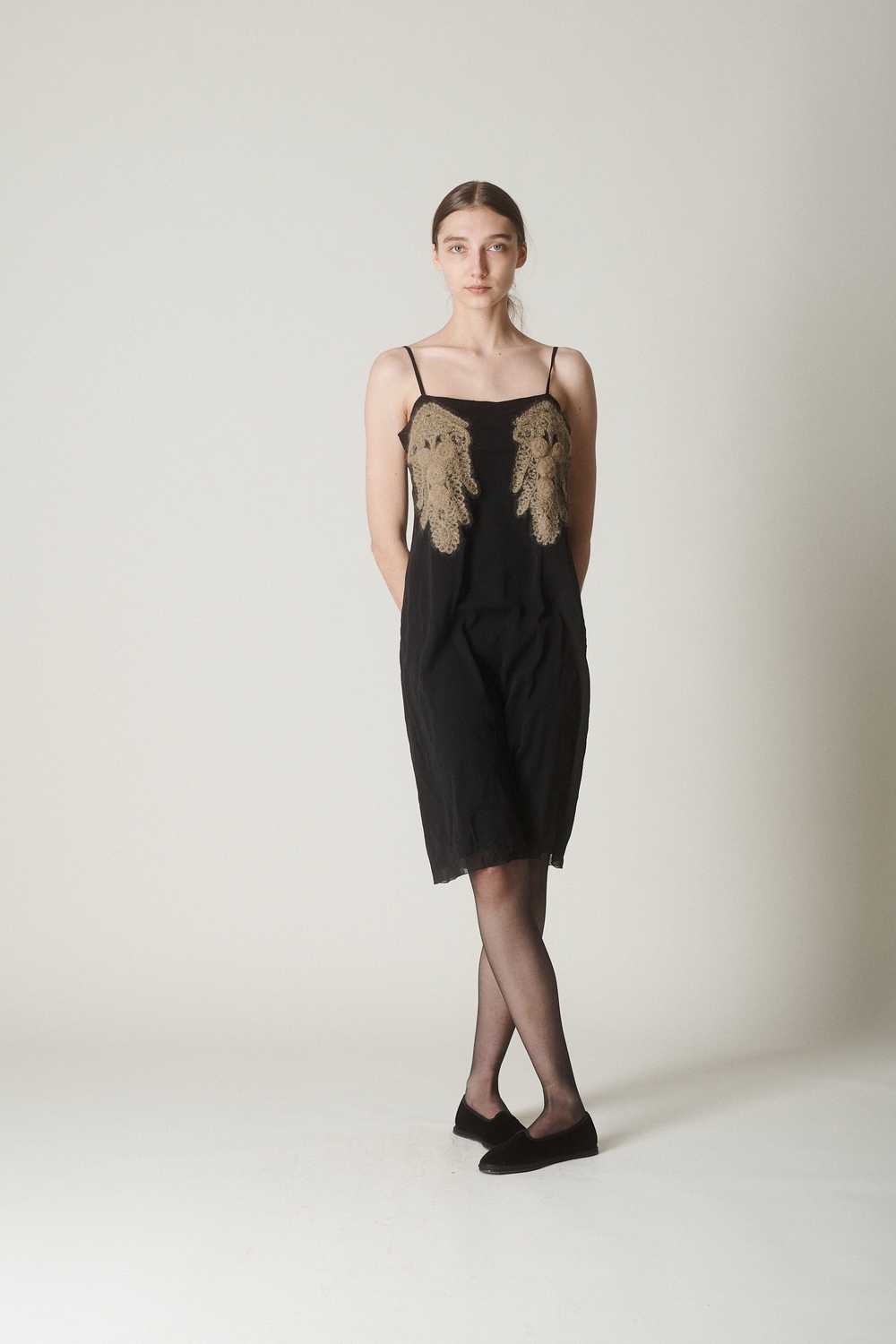 Knit Aplique Prada Dress - image 4