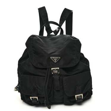 PRADA Tessuto Nylon Vela Backpack Black