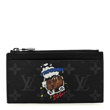 LOUIS VUITTON Monogram Eclipse Calfskin Trunk Coi… - image 1