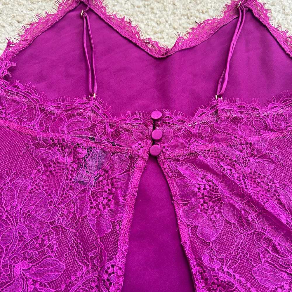 Victoria’s Secret plum purple lace cami top - image 3