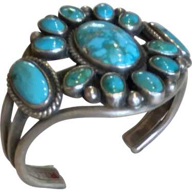 Blue Gem Turquoise Bracelet