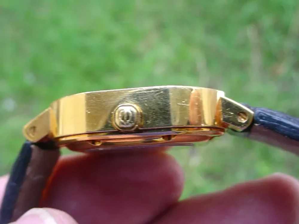 Clerc Geneve 18K Gold Ladies Watch, Diamond Bezel… - image 4
