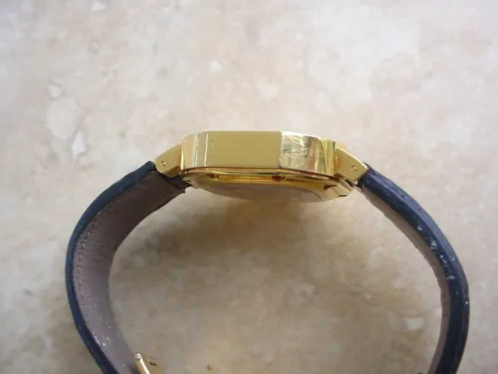 Clerc Geneve 18K Gold Ladies Watch, Diamond Bezel… - image 6