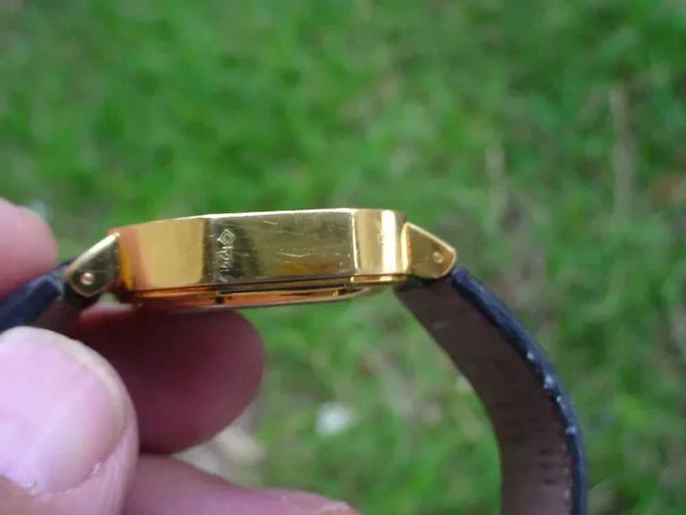 Clerc Geneve 18K Gold Ladies Watch, Diamond Bezel… - image 7