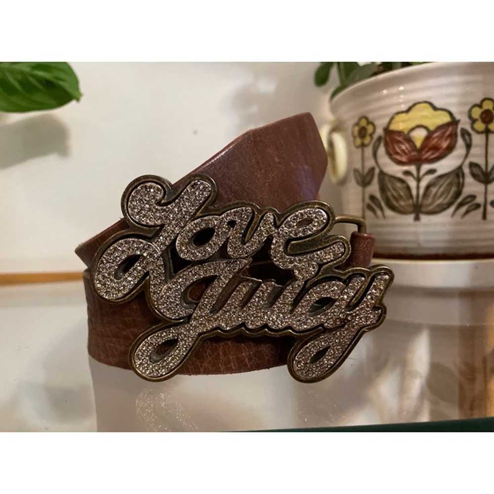 VNT Love Juicy Juicy Couture Rhinestone & Brass B… - image 4