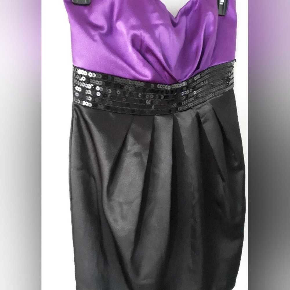 Charlotte Russe Satin Strapless Mini Dress - image 2