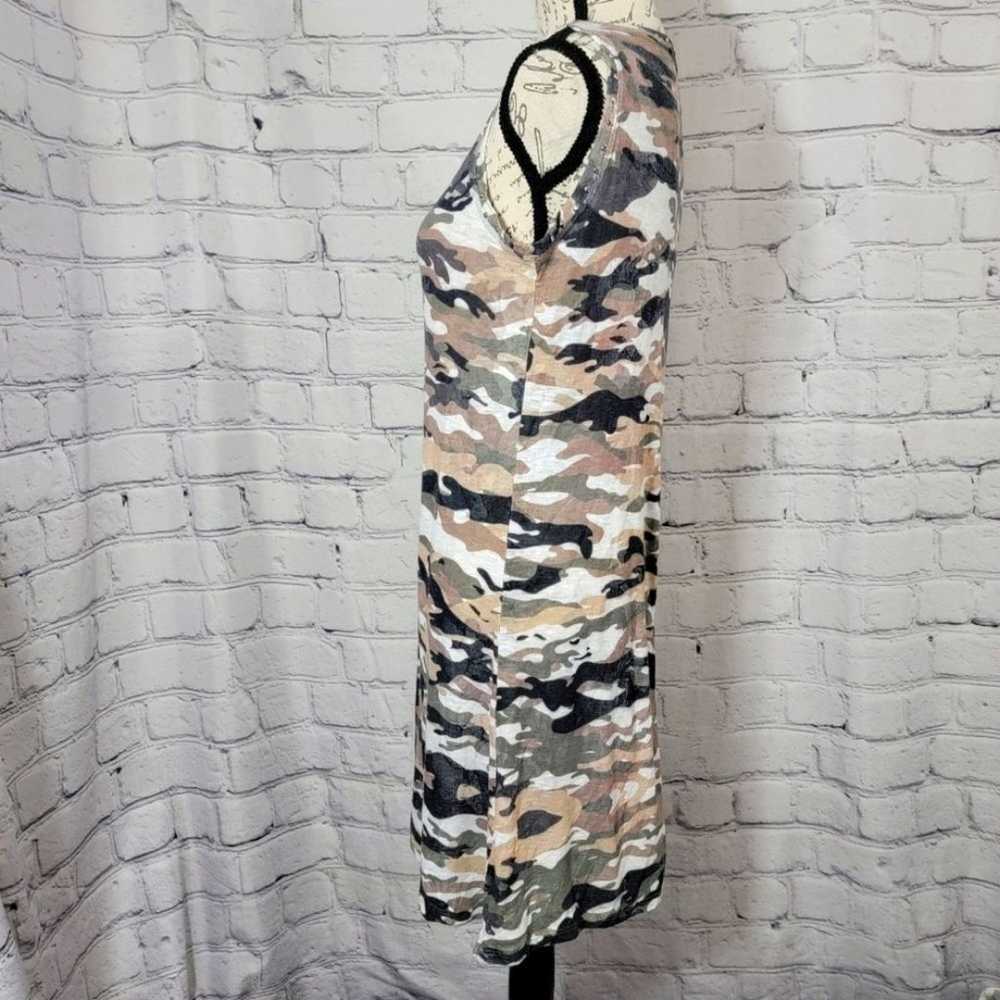 David Cline Small Camo Studded Mini Dress Womens - image 3