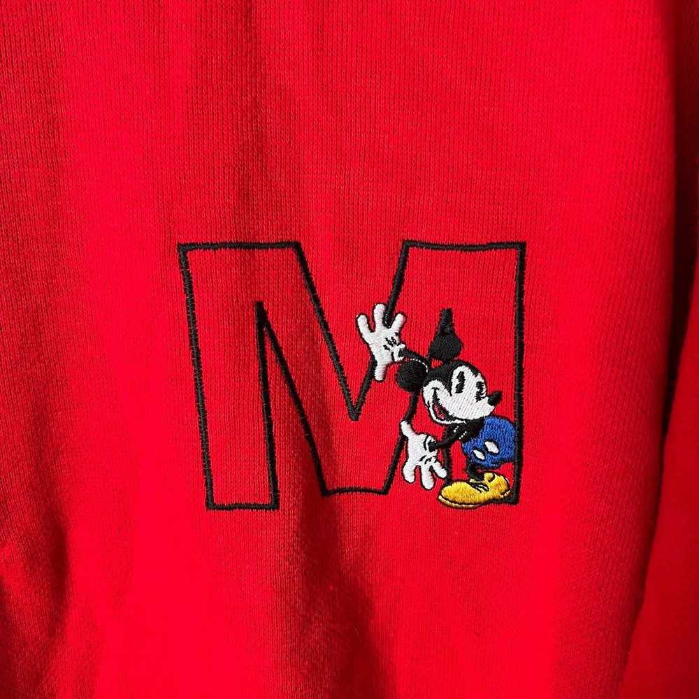 Vintage 1990's Mickey & Co. Disney Fleece Shirt E… - image 3