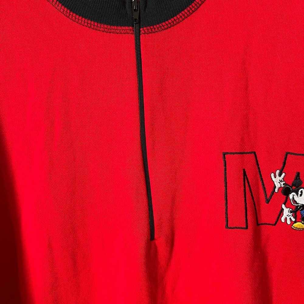 Vintage 1990's Mickey & Co. Disney Fleece Shirt E… - image 4