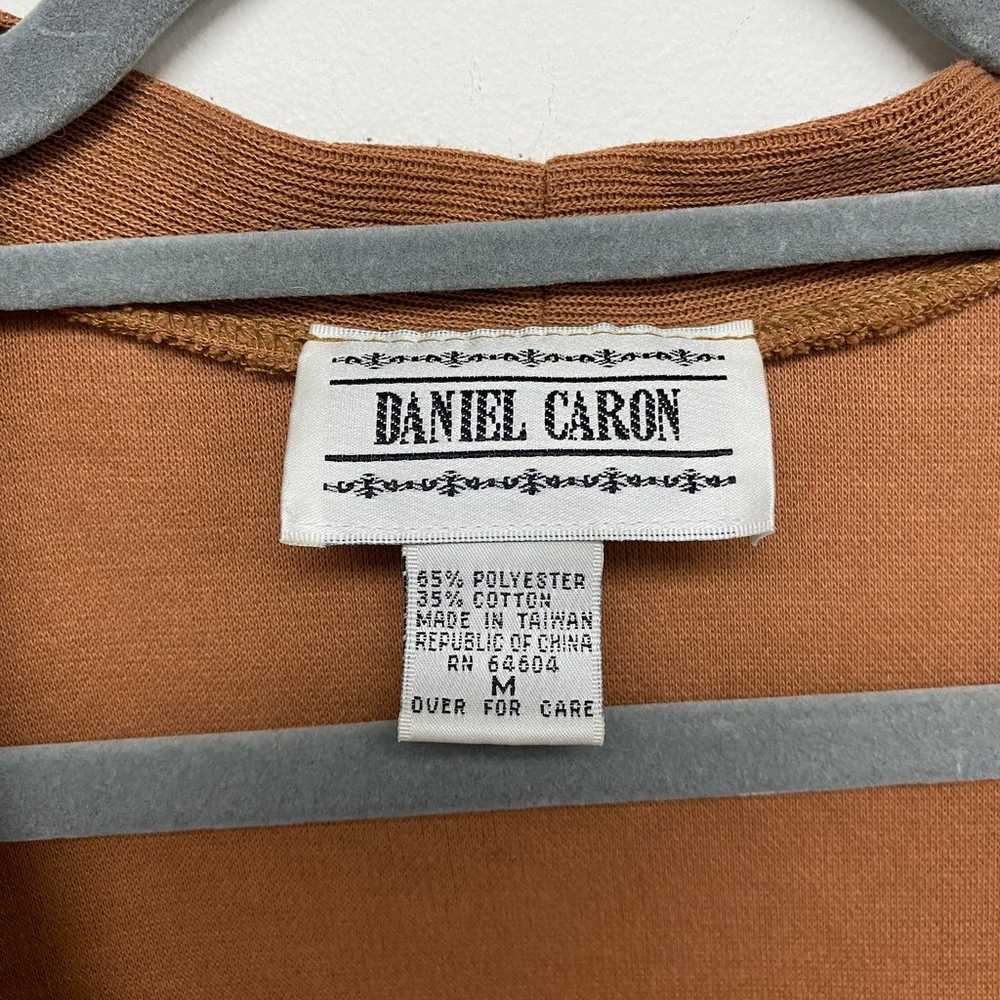Vintage Daniel Caron Womens Size M Rust Button Fr… - image 4