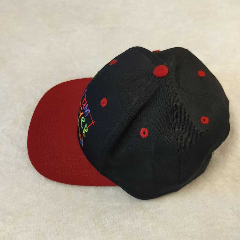 Vintage Mickey Mouse Snapback Hat I AM NEVER GROW… - image 4
