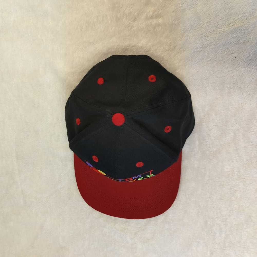 Vintage Mickey Mouse Snapback Hat I AM NEVER GROW… - image 5