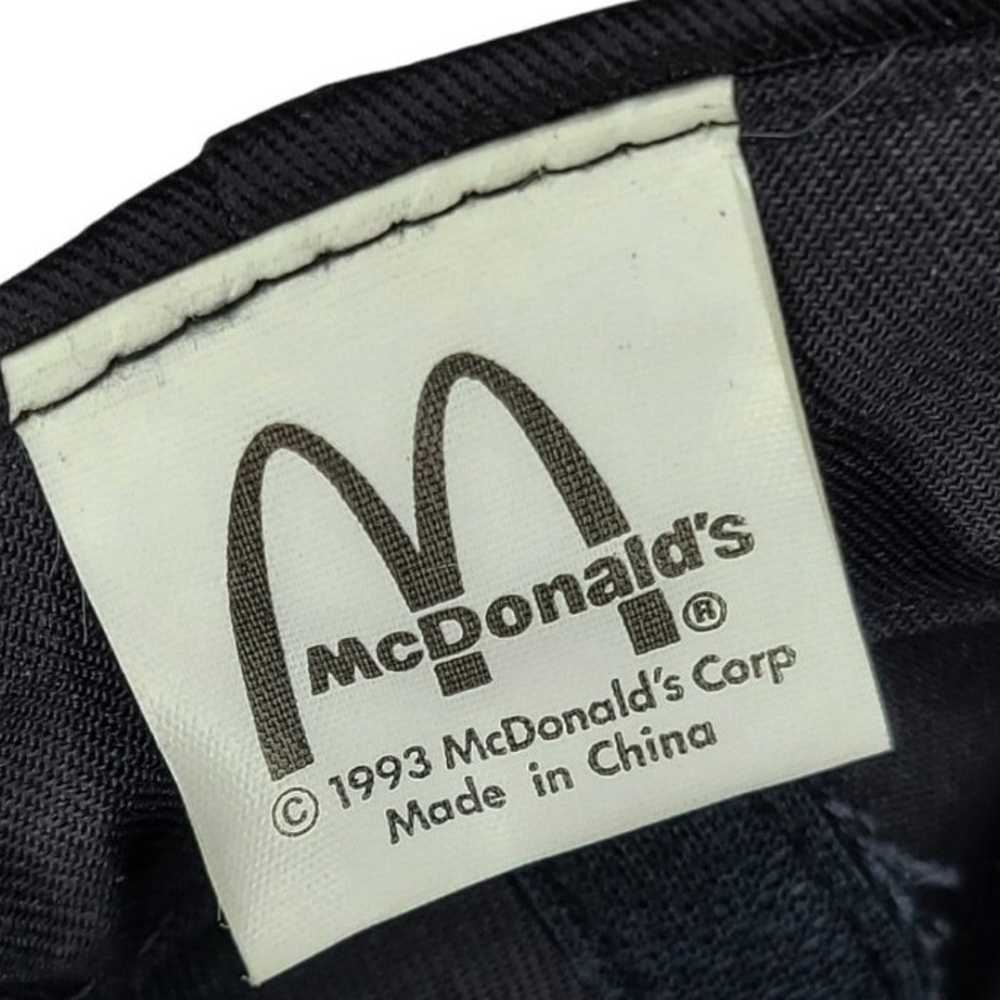 McDonald's Nothing But Net Vintage Snapback Hat - image 9