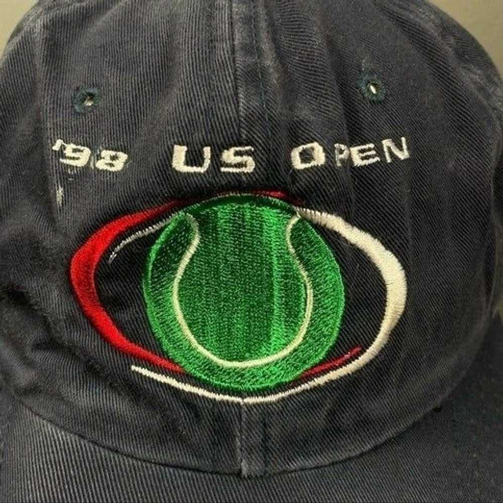 Vintage Rare 1998 Golf U.S. Open hat blue strapba… - image 2