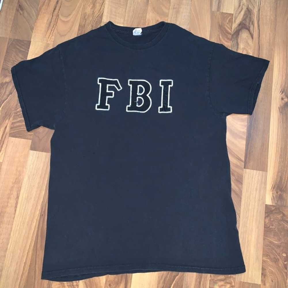 Vintage FBI Embroidered T - image 1