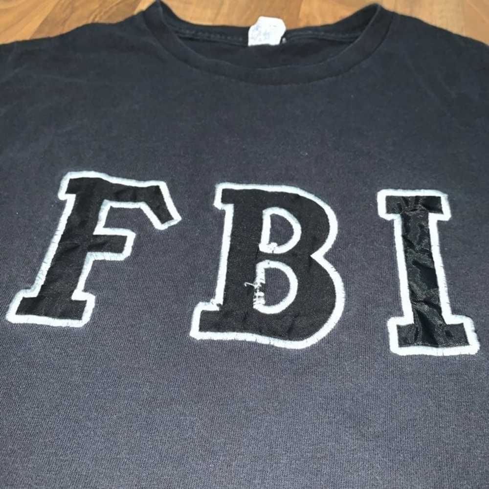 Vintage FBI Embroidered T - image 2