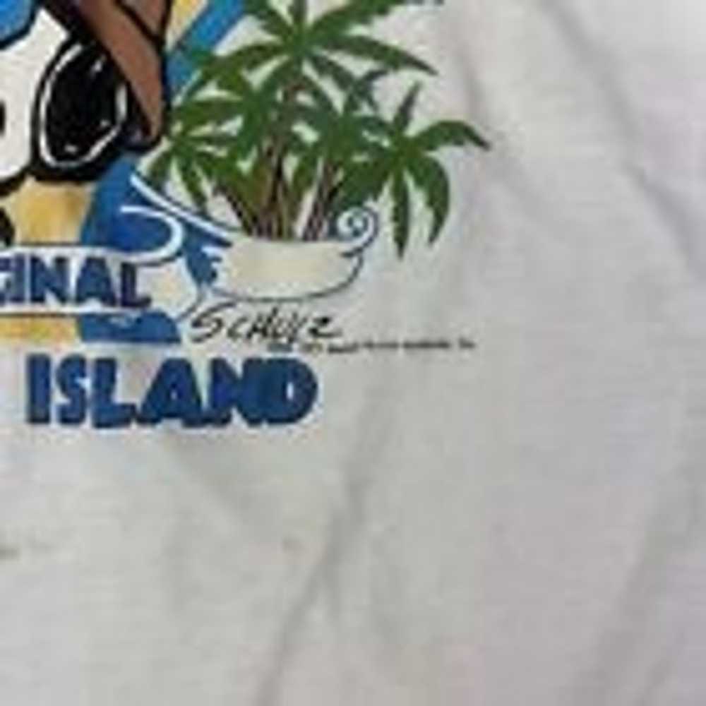 Vintage Snoopy Joe Lifeguard White T Shirt Men Ad… - image 3