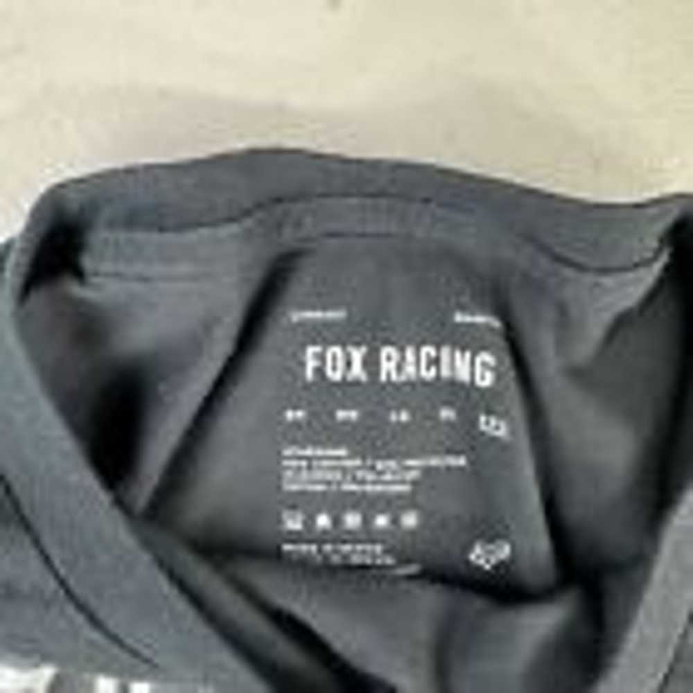 Fox Racing Shirt Adult 2XL Black Fox MFG Logo Sho… - image 2