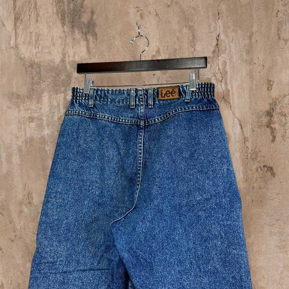 Vintage Lee MR Jeans Dark Wash Denim Union Made i… - image 1