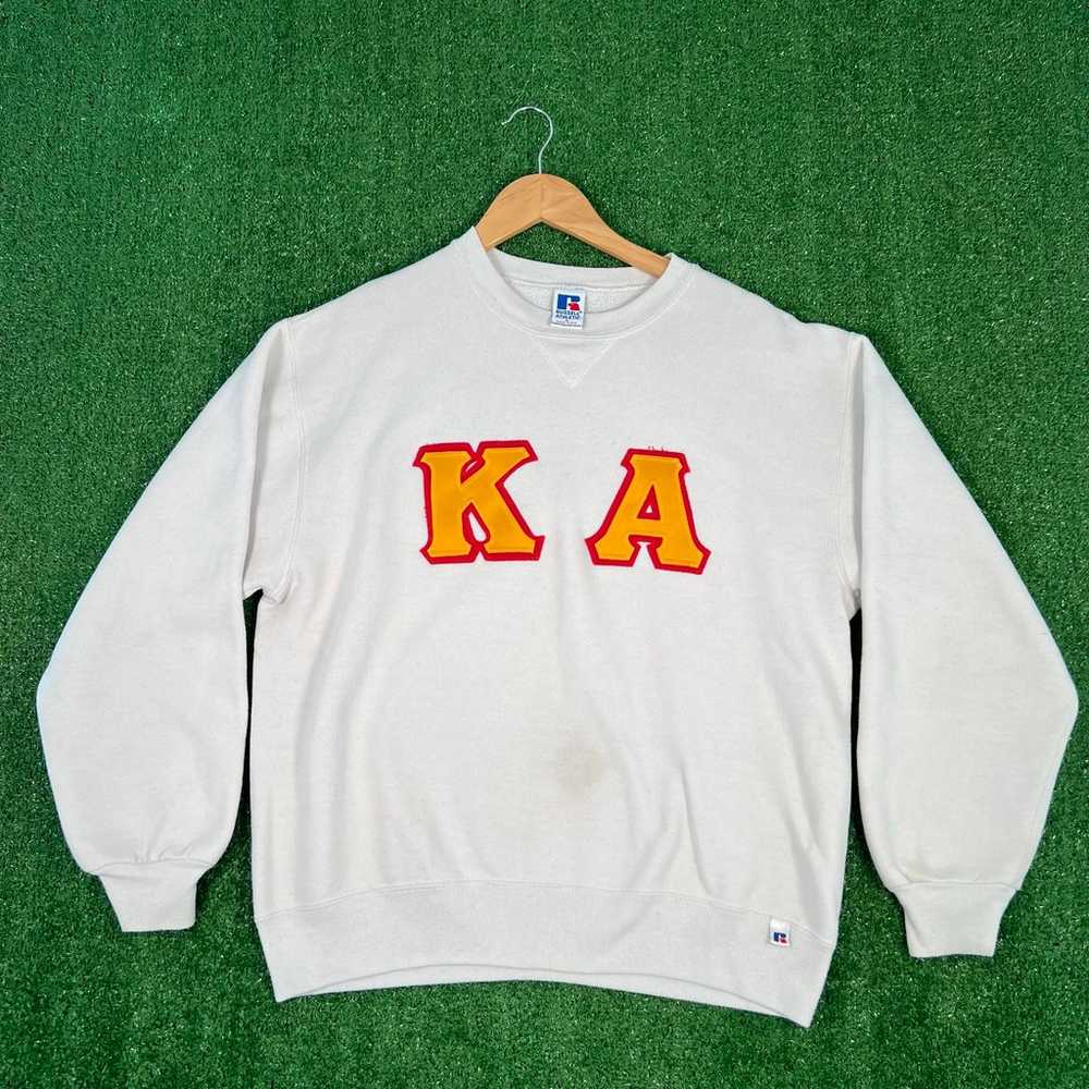 VTG 90s Russell Athletic Kappa Alpha Sorority Cre… - image 1