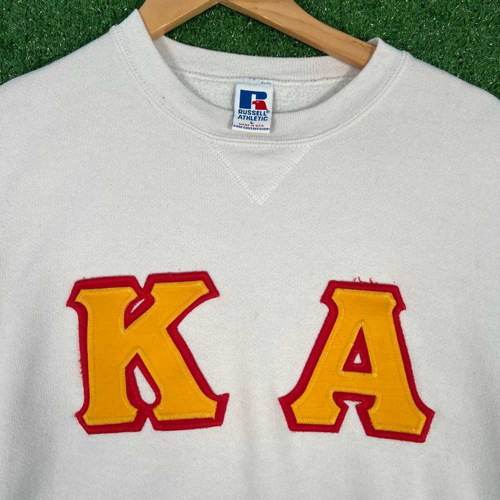 VTG 90s Russell Athletic Kappa Alpha Sorority Cre… - image 3