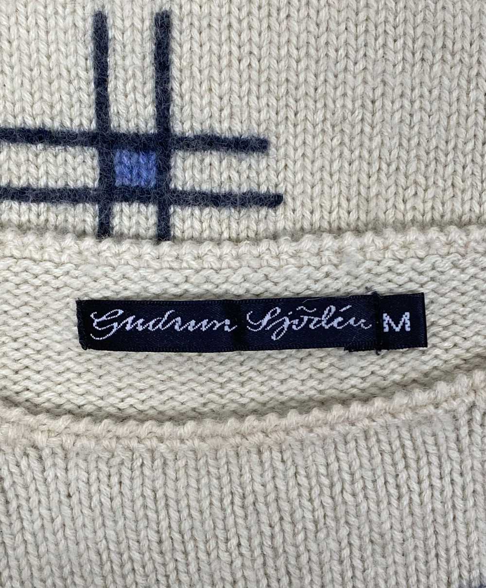 Designer Gudrun Sjoden Oversized Knit Wool-Cotton… - image 9