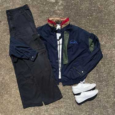 90s Winner Mate Sportswear Navy Jacket