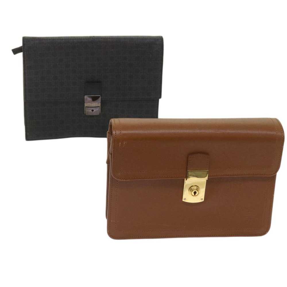 Givenchy GIVENCHY Clutch Bag Leather 2Set Black B… - image 1