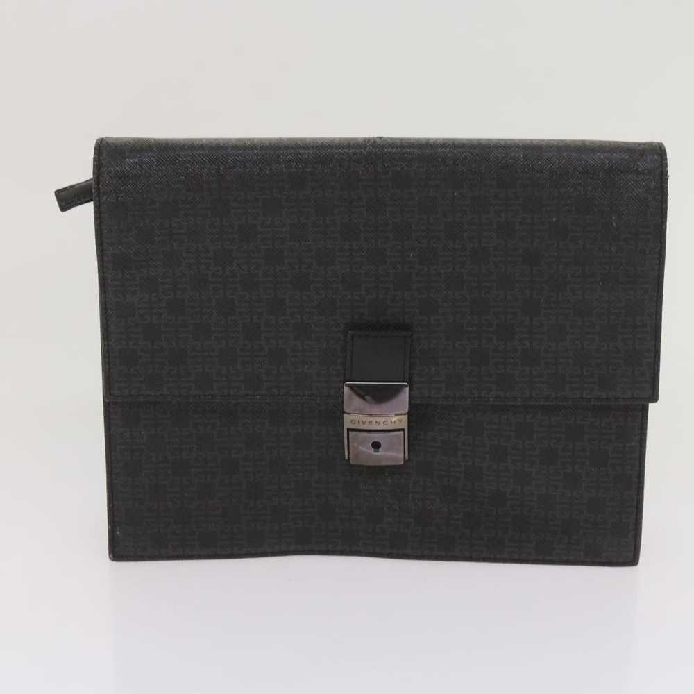 Givenchy GIVENCHY Clutch Bag Leather 2Set Black B… - image 2