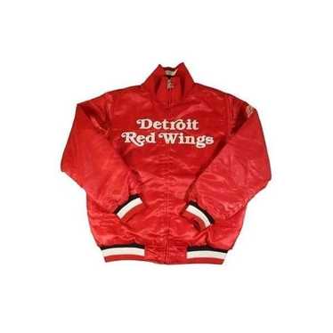 Vintage 90s Starter Detroit Red Wings Embroidered… - image 1