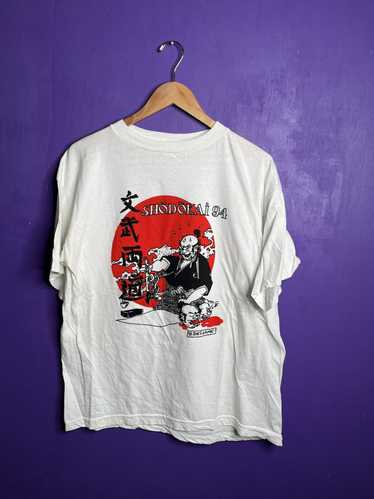 Art × Vintage Vintage 1994 Shodokai samurai art t-