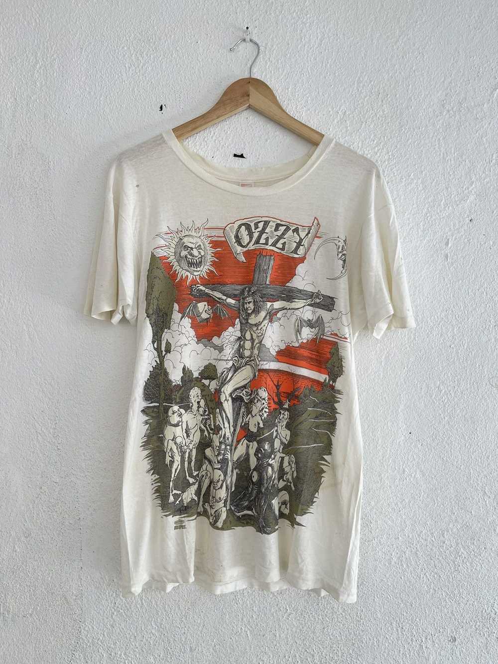 Band Tees × Vintage Vintage 1991 Ozzy Osbourne Je… - image 1