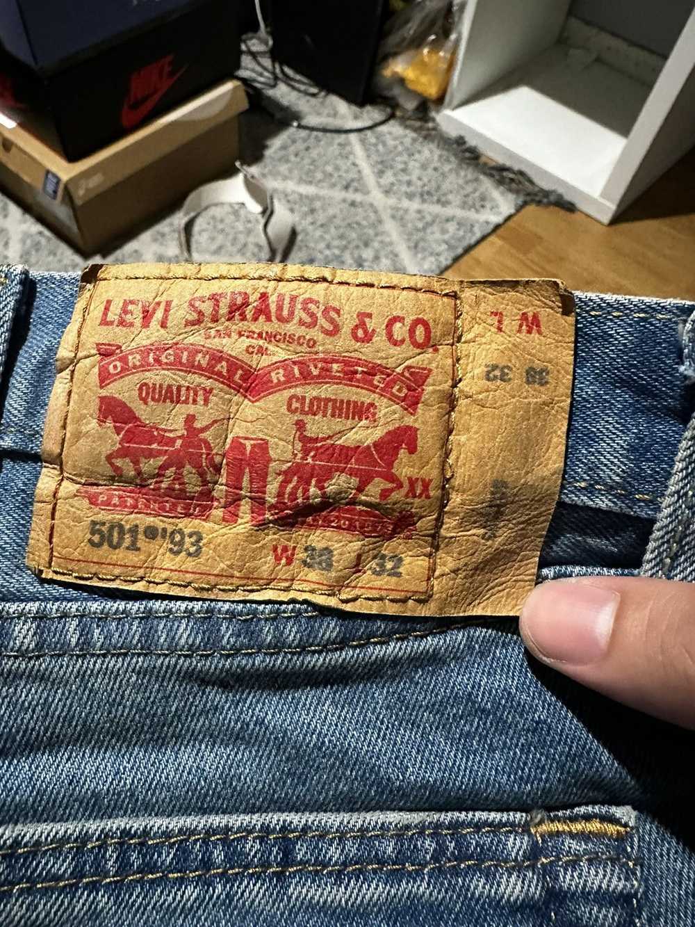 Levi's Levi’s 501 Blue Jeans - image 2