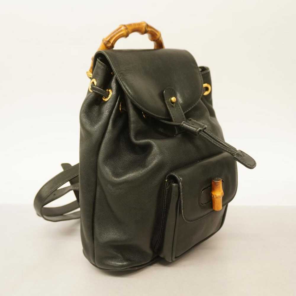 Gucci GUCCI Rucksack Bamboo 003 1705 0030 Leather… - image 2