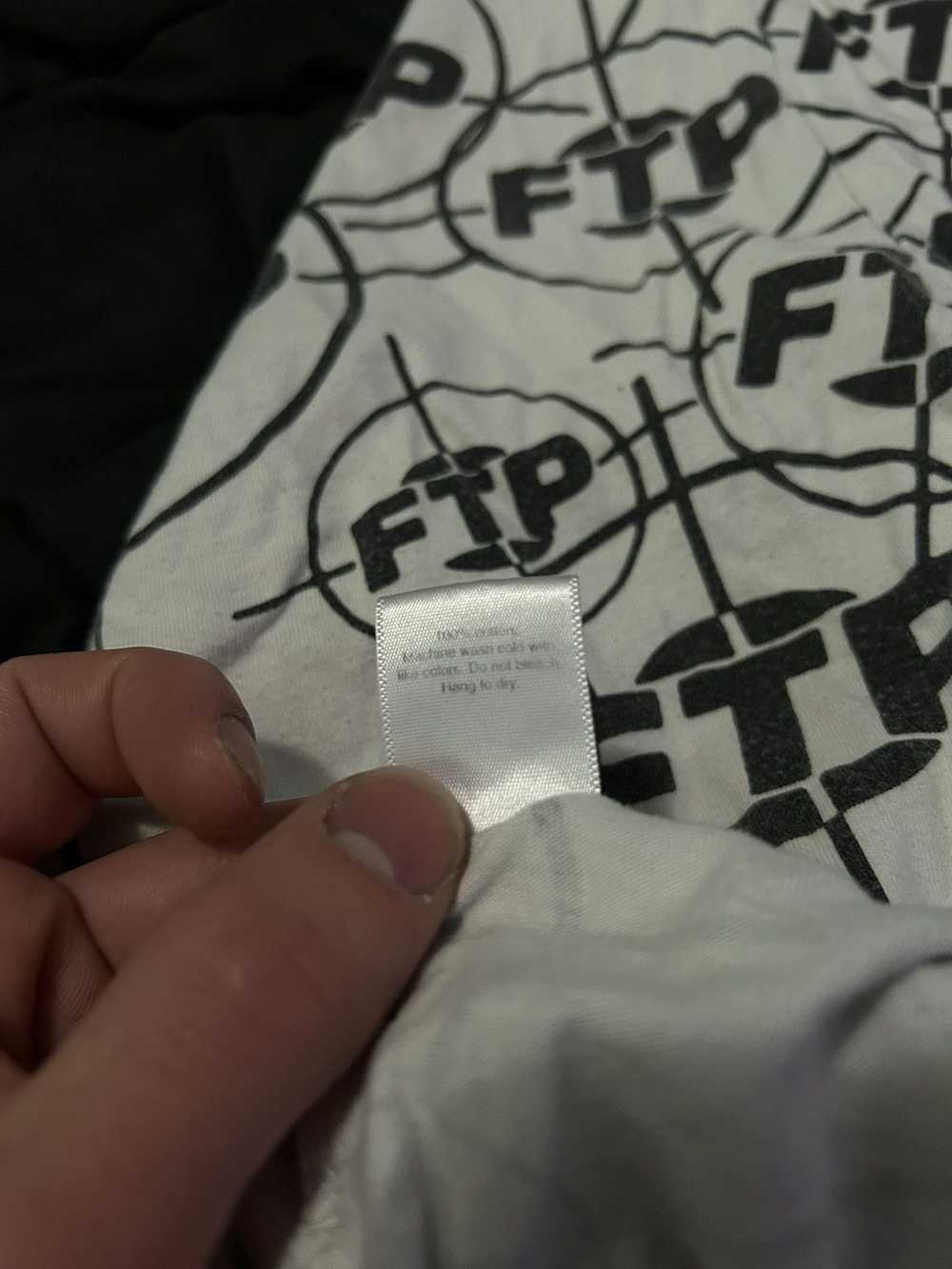 Fuck The Population FTP crosshair tee - image 5