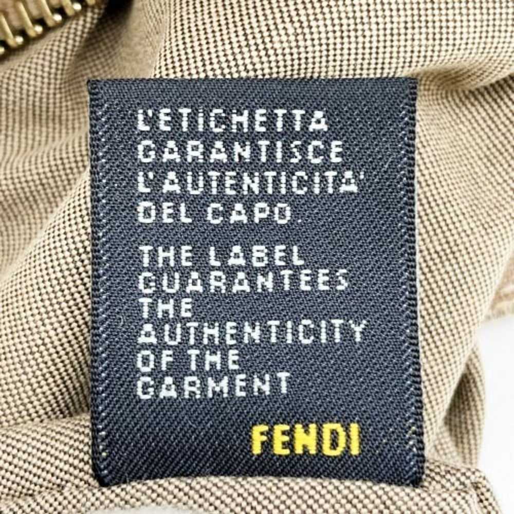 Fendi FENDI Zucchino Tote Bag Shoulder FF Beige P… - image 9