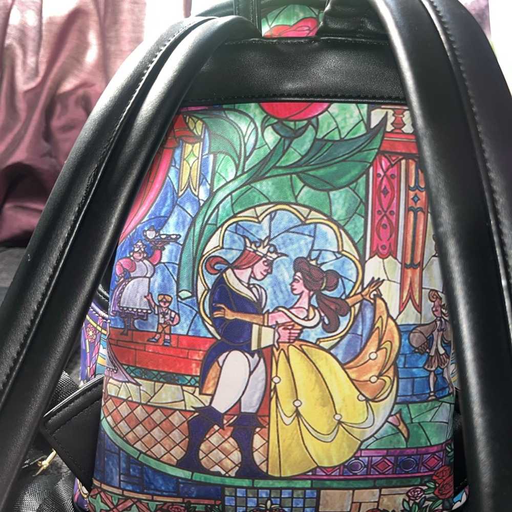 Loungefly Beauty and the Beast Backpack - image 3